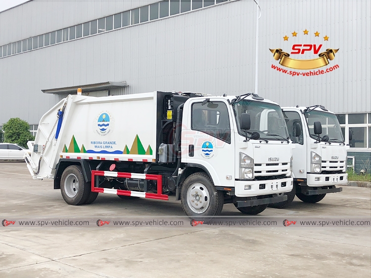 To Cape Verde - 2 units of Garbage Compctor Truck ISUZU - RF
